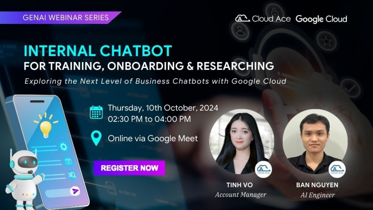 Webinar Internal Chatbot For Training, Onboarding & Researching